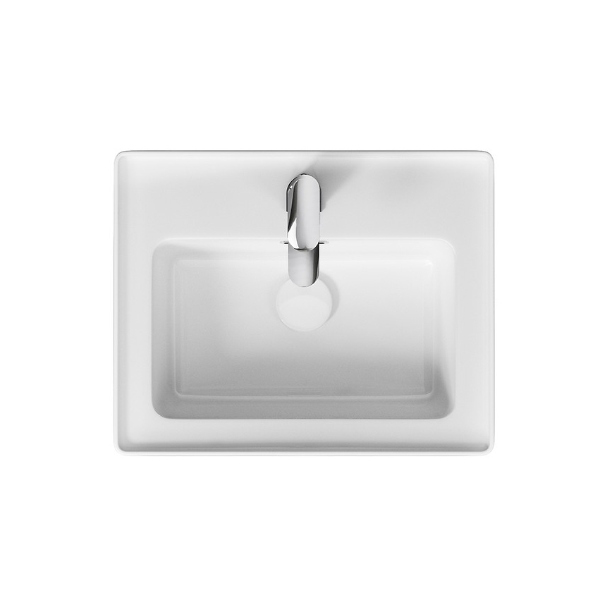 Cersanit K114-005 - Umywalka nablatowa/wisząca CREA 40x50,5 cm ceramika/biały połysk