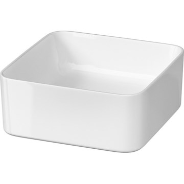 Cersanit K114-007-ECO - Umywalka nablatowa CREA 35x35 cm ceramika/biały połysk