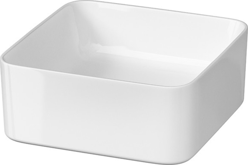 Cersanit K114-007-ECO - Umywalka nablatowa CREA 35x35 cm ceramika/biały połysk