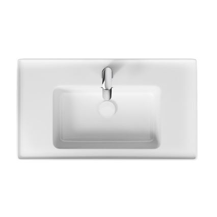 Cersanit K114-017 - Umywalka podtynkowa CREA 44,5x80,5 cm ceramika/biały połysk