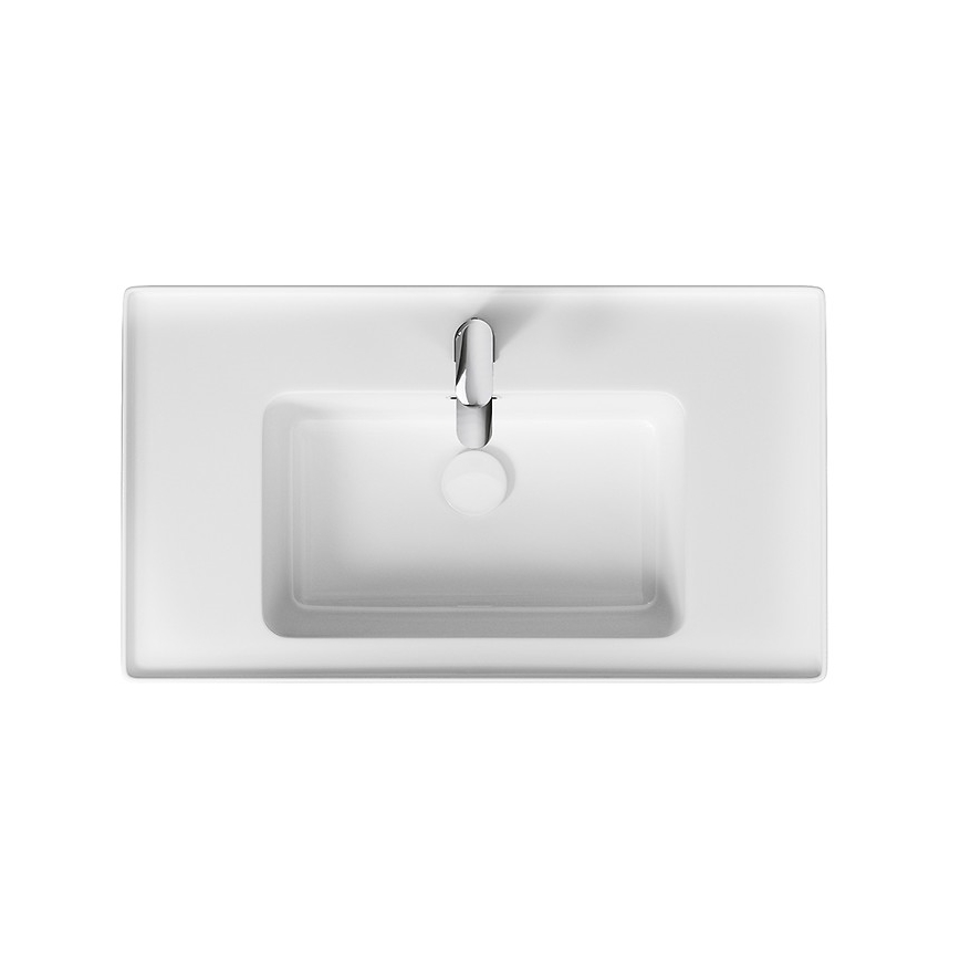 Cersanit K114-017 - Umywalka podtynkowa CREA 44,5x80,5 cm ceramika/biały połysk