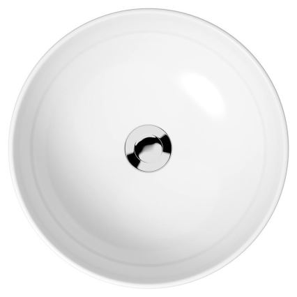 Cersanit K116-048 - Umywalka nablatowa MODUO śr. 40 cm ceramika/biały połysk