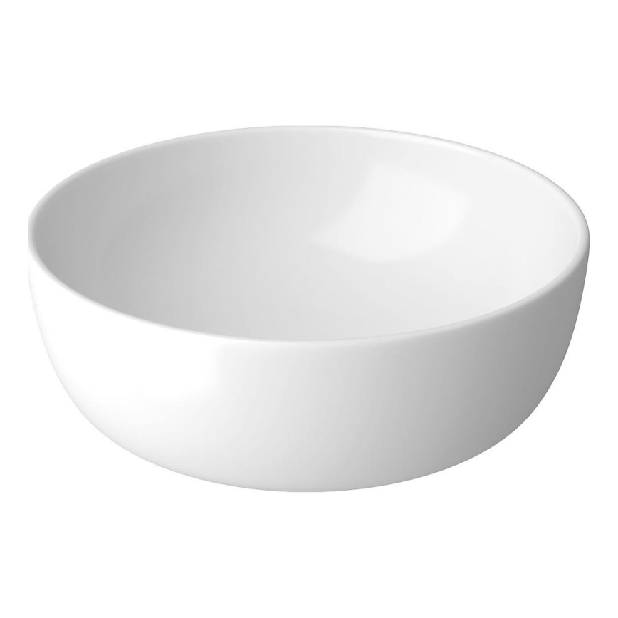 Cersanit K116-048 - Umywalka nablatowa MODUO śr. 40 cm ceramika/biały połysk
