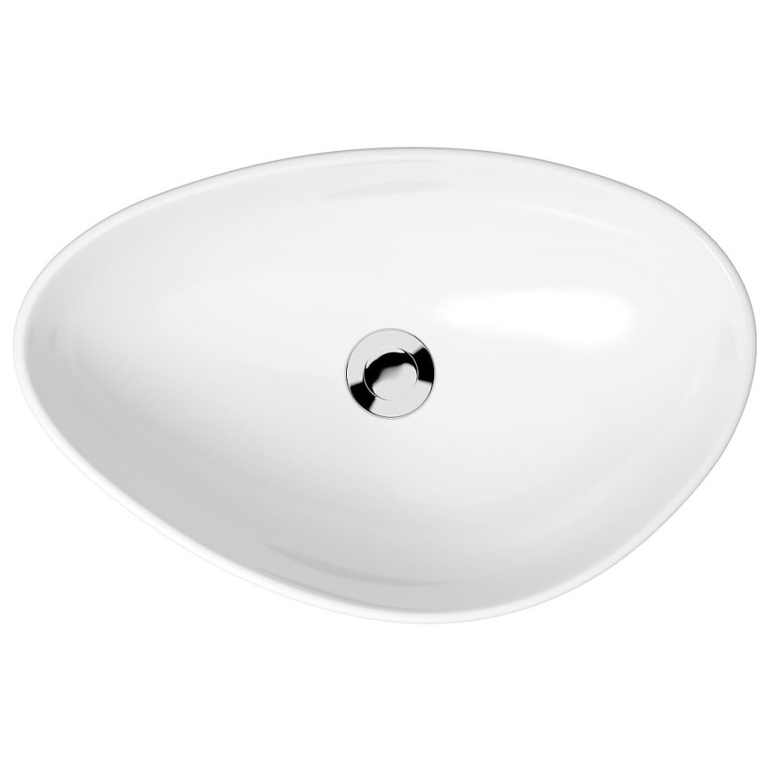 Cersanit K116-052 - Umywalka nablatowa MODUO 36,5x56,5 cm ceramika/biały połysk