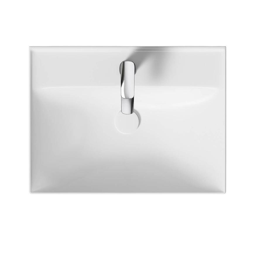 Cersanit K120-009 - Umywalka wpuszczana LARGA 45,5x60,5 cm ceramika/biały połysk