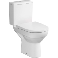 Cersanit K35-035 - Stojąca miska WC z deską CITY, ceramika/biała