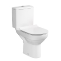 Cersanit K35-037 - Stojące WC z deską sedesową CITY, ceramika/biała