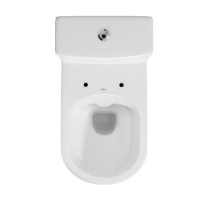 Cersanit K35-037 - WC stojąca z deską CITY ceramika/biały