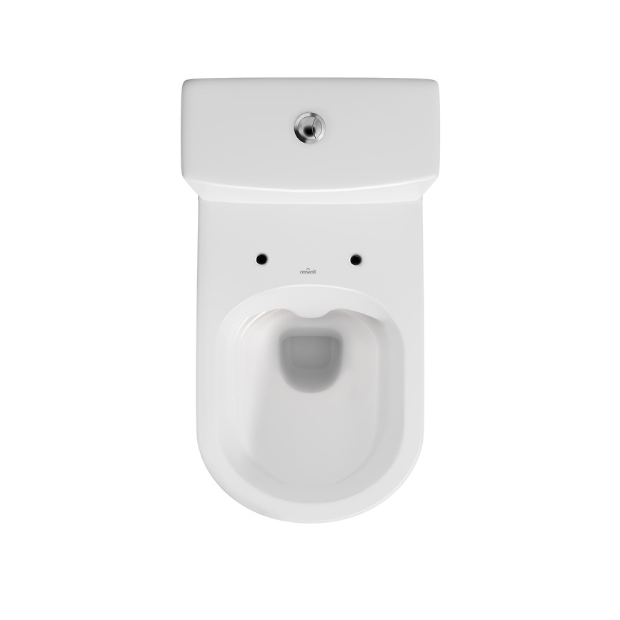 Cersanit K35-037 - WC stojąca z deską CITY ceramika/biały