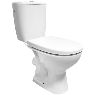 Cersanit K667-052 - WC stojąca z deską sedesową ARTECO ceramika/biała