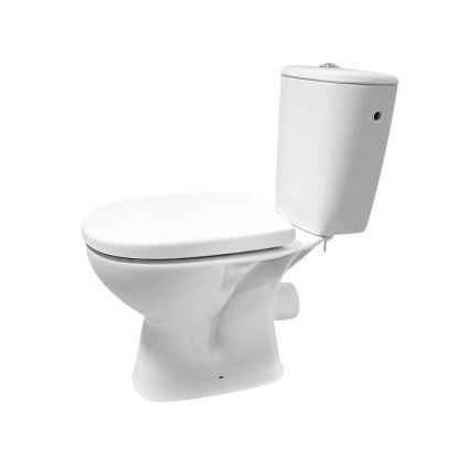Cersanit K667-052 - WC stojąca z deską sedesową ARTECO ceramika/biała