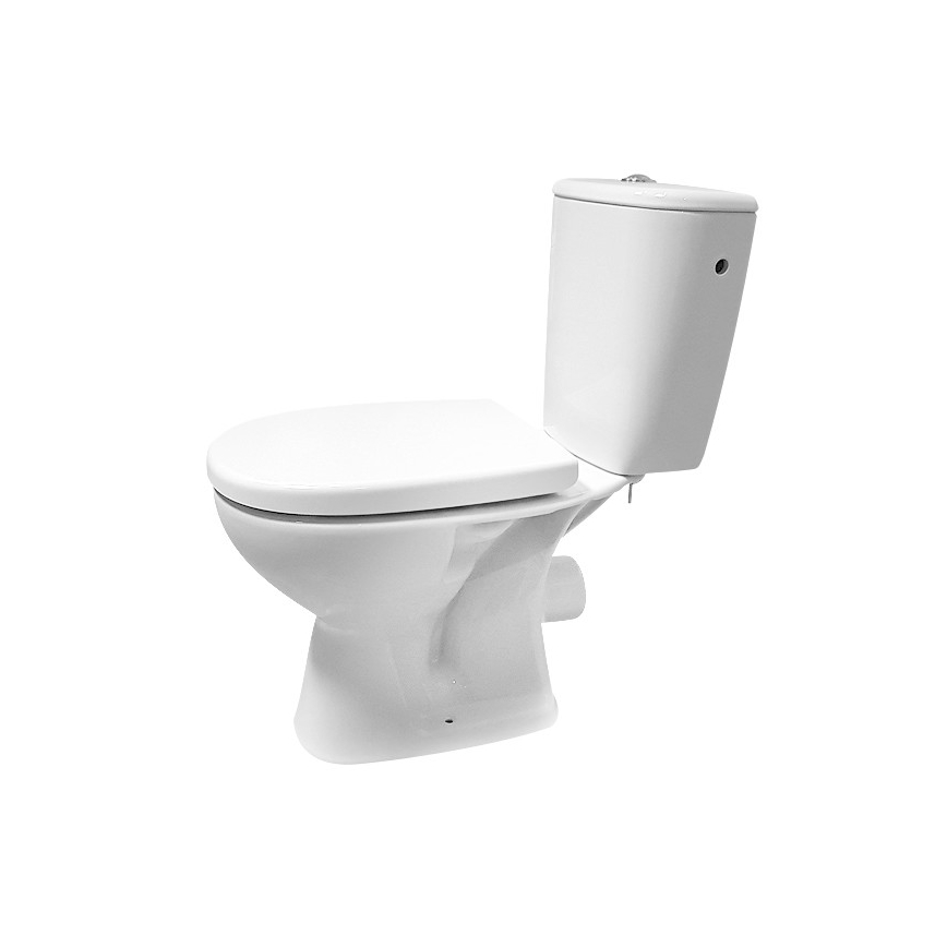 Cersanit K667-052 - WC stojąca z deską sedesową ARTECO ceramika/biała