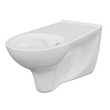 Cersanit K670-002 - Bezbarierowe wiszące WC ETIUDA ceramika/biała
