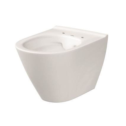 Cersanit K701-104 - WC wisząca z deską CITY OVAL ceramika/biała