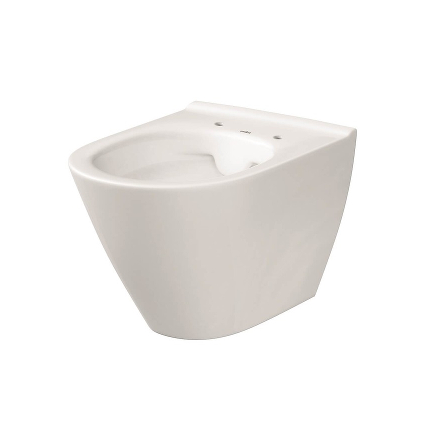 Cersanit K701-104 - WC wisząca z deską CITY OVAL ceramika/biała