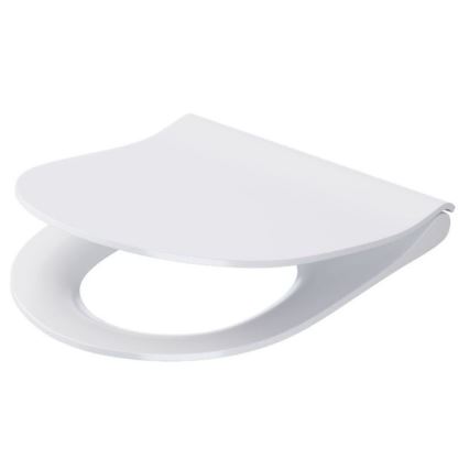 Cersanit K701-104 - WC wisząca z deską CITY OVAL ceramika/biała