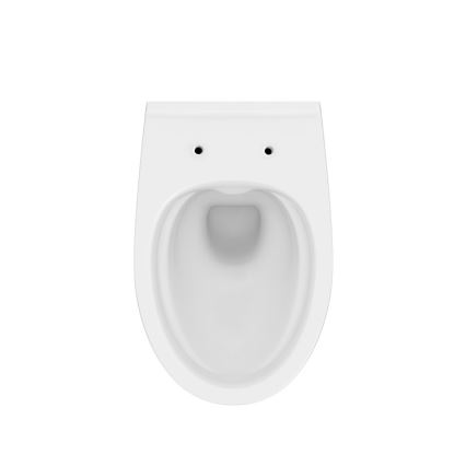Cersanit K701-147 - WC wisząca z deską SAVIO ceramika/biały