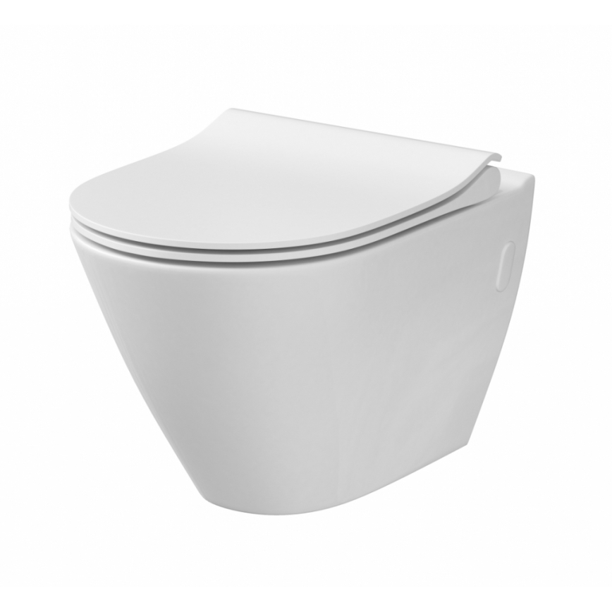 Cersanit K98-0146 - Deska sedesowa CITY OVAL SoftClose biała