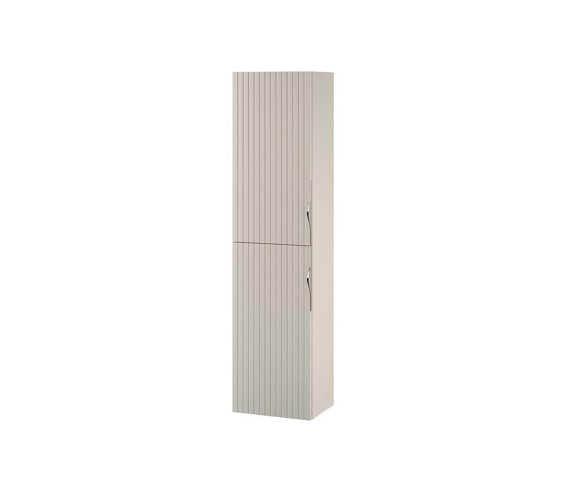 Cersanit S1015-006 - Wisząca szafka łazienkowa TIRSO 40x160x30 cm beżowa