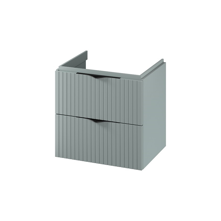 Cersanit S1015-015 - Wisząca szafka łazienkowa pod umywalkę TIRSO 60x45 cm miętowa