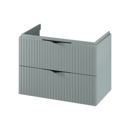 Cersanit S1017-001 - Wisząca szafka łazienkowa pod umywalkę TIRSO 80x55x45 cm miętowa