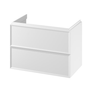 Cersanit S1021-004 - Wisząca szafka łazienkowa pod umywalkę MILLE 80x55x45 cm biała
