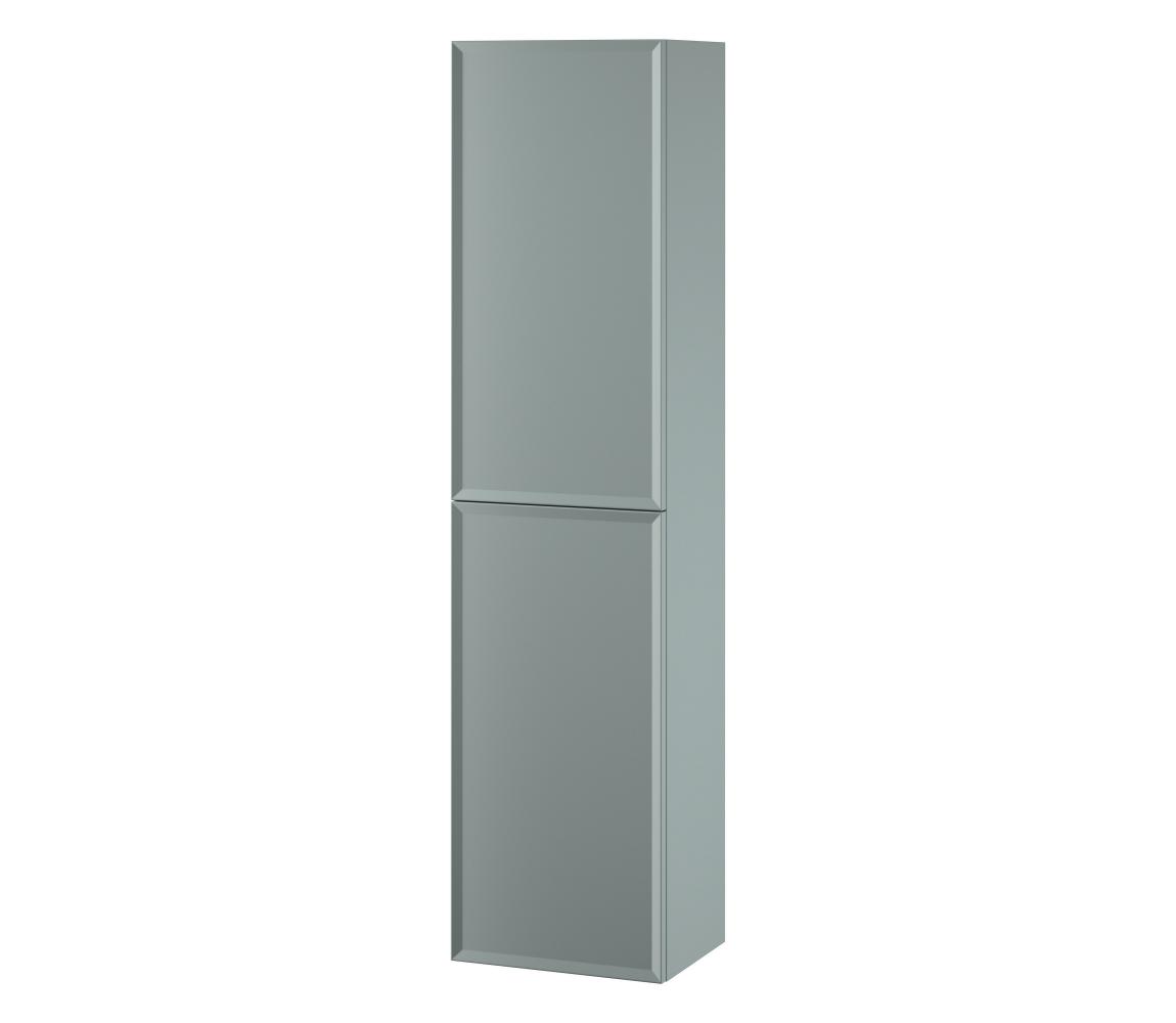 Cersanit S1021-012 - Wisząca szafka łazienkowa MILLE 40x160x30 cm miętowa