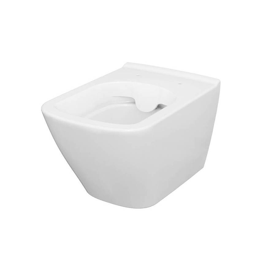 Cersanit S701-405 - WC wisząca z deską CITY SQUARE ceramika/biała