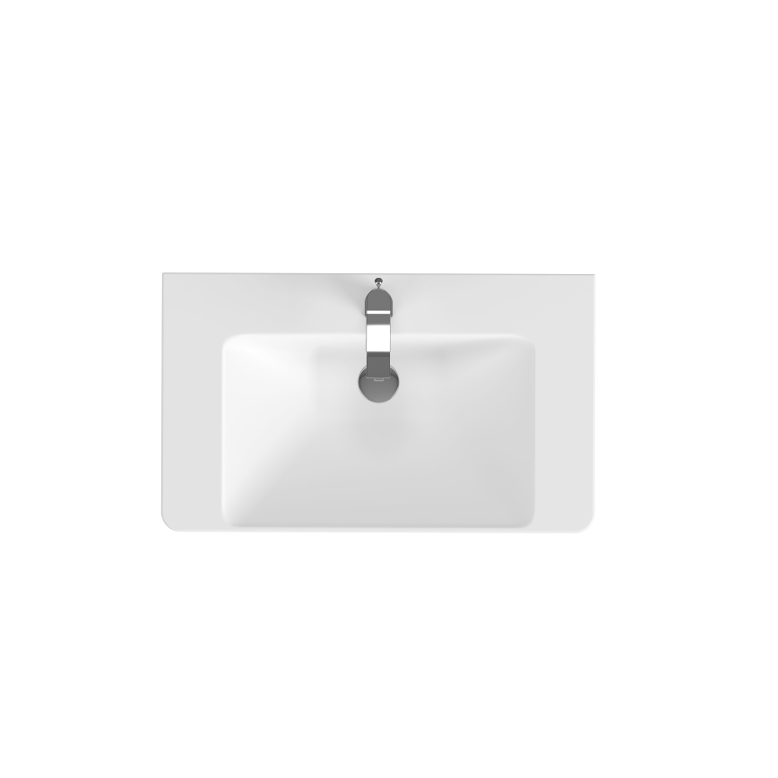 Cersanit S801-338-DSM - Hanging łaz. komoda z umywalką ELODY 46x80 cm biały