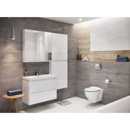 Cersanit S929-018 - Szafka łazienkowa z lustrem MEDDIE 80x59,5 cm