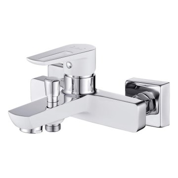 Cersanit S951-008 - Kran do wanny MILLE biały/chrom błyszczący
