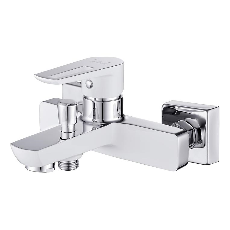 Cersanit S951-008 - Kran do wanny MILLE biały/chrom błyszczący