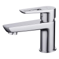Cersanit S951-045 - Kran do umywalki MILLE 13,4 cm chrom błyszczący + odpływ