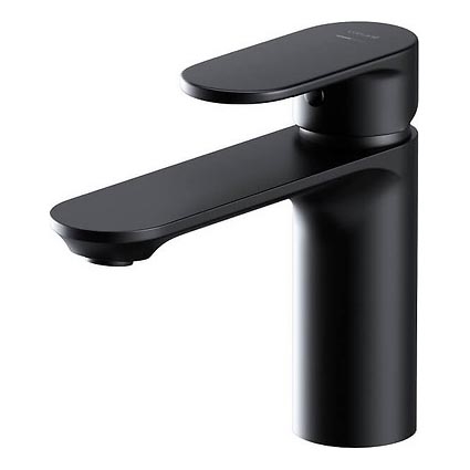 Cersanit S951-331 - Kran do umywalki CREA 14,3 cm czarny