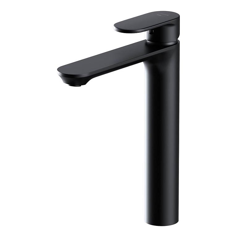 Cersanit S951-332 - Kran do umywalki CREA 27,4 cm czarny