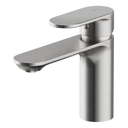 Cersanit S951-334 - Kran do umywalki CREA 14,3 cm nikiel