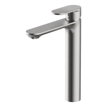 Cersanit S951-335 - Kran do umywalki CREA 27,4 cm nikiel
