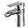 Cersanit S951-350 - Kran do bidetu CITY chrom błyszczący