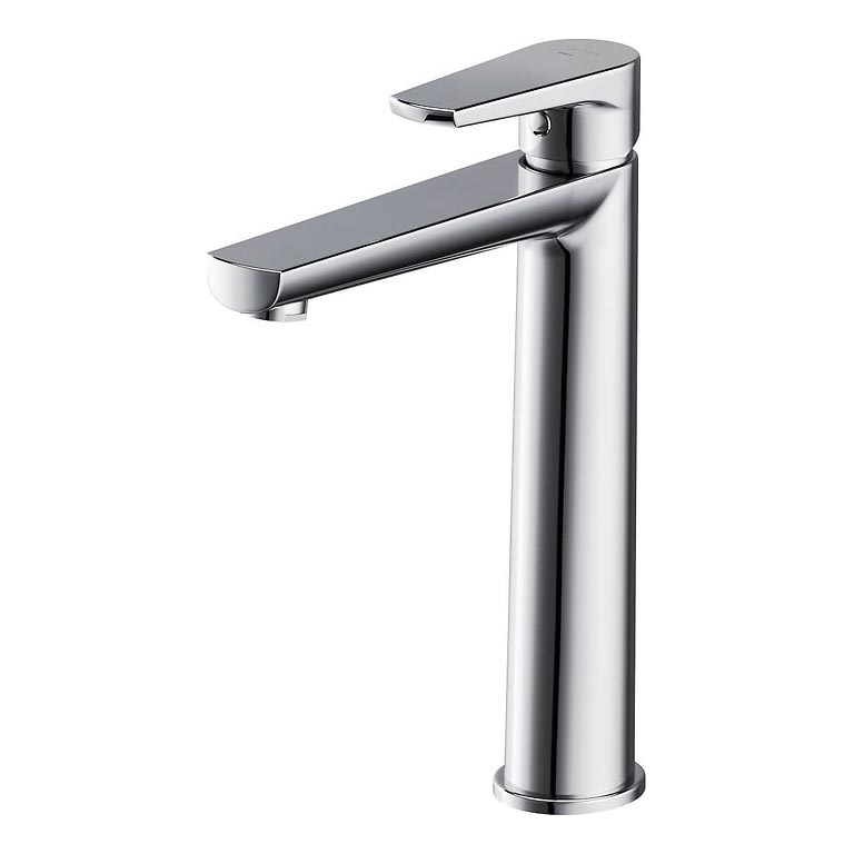 Cersanit S951-363 - Kran do umywalki MODUO 27,2 cm chrom błyszczący