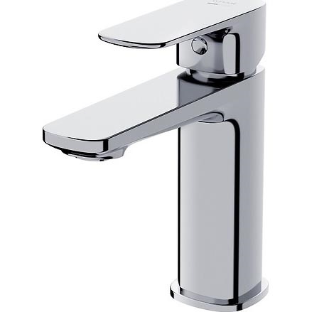 Cersanit S951-388 - Kran do umywalki LARGA 16,3 cm chrom błyszczący