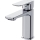 Cersanit S951-388 - Kran do umywalki LARGA 16,3 cm chrom błyszczący