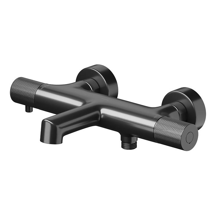 Cersanit S951-569 - Termostatyczna bateria do wanny ZEN czarny
