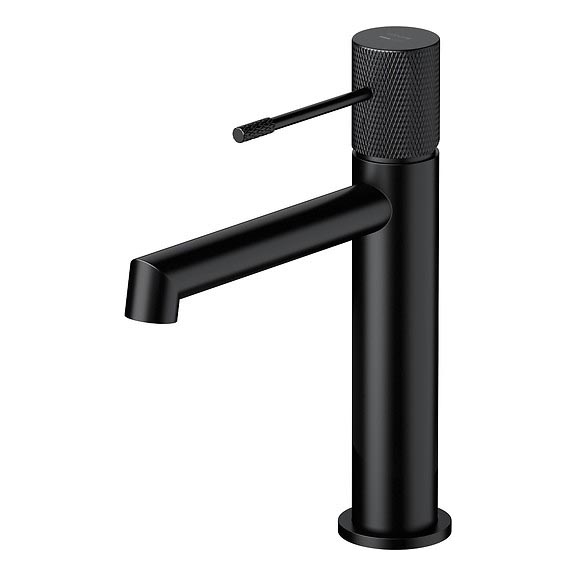 Cersanit S951-595 - Kran do umywalki ZEN 20 cm czarny