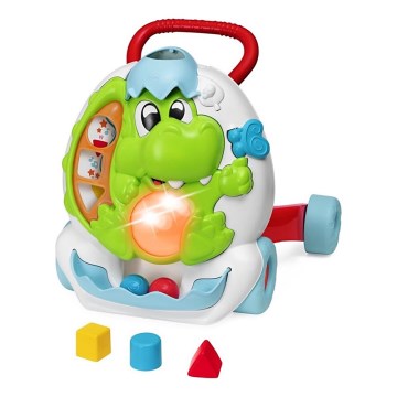 Chicco - Chodzik dla dzieci z atrakcjami i dźwiękiem 2w1 DINO 2xAA