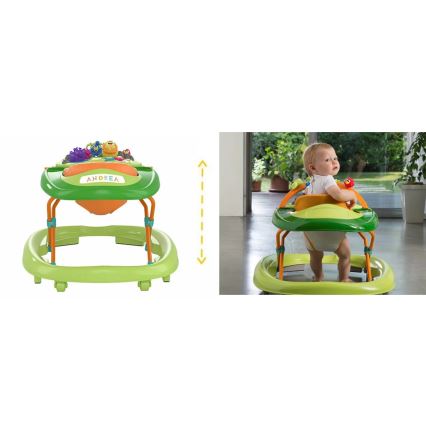 Chicco - Chodzik WALKY TALKY 2xAA zielony