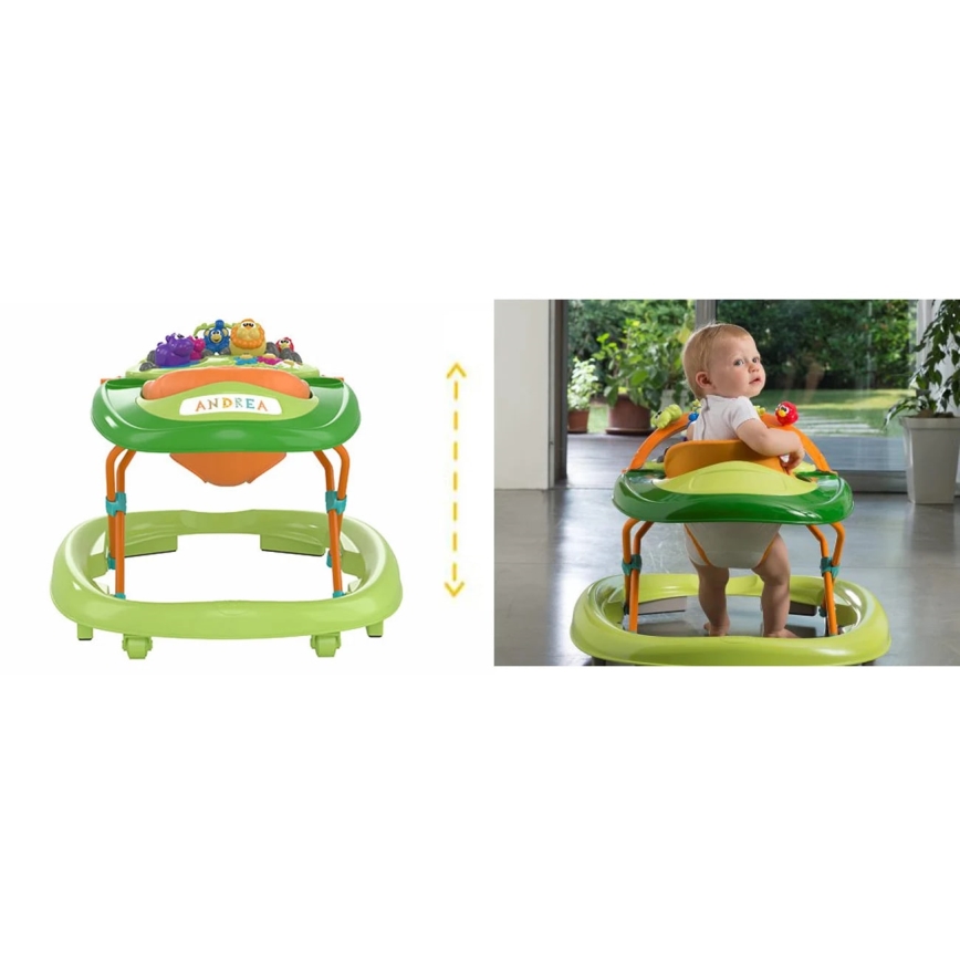 Chicco - Chodzik WALKY TALKY 2xAA zielony