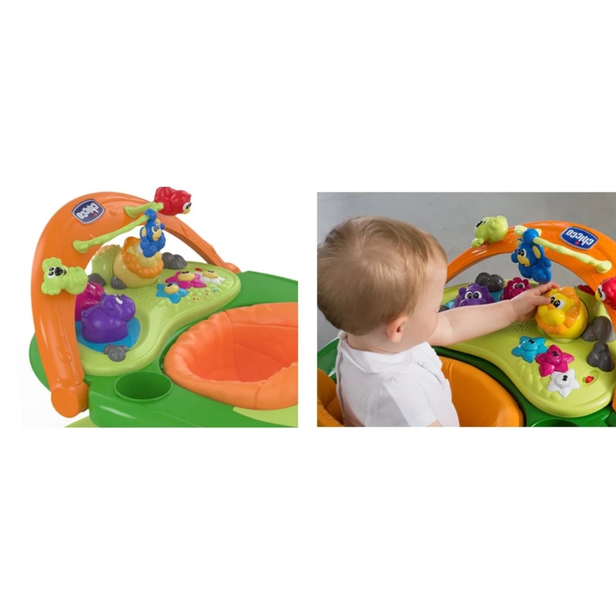 Chicco - Chodzik WALKY TALKY 2xAA zielony