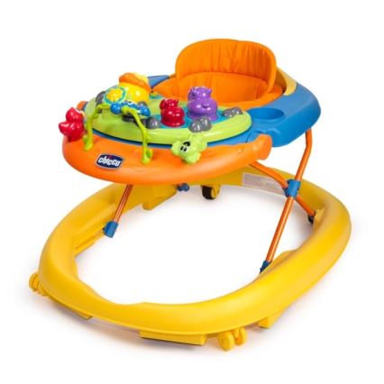 Chicco - Chodzik WALKY TALKY 2xAA żółty/niebieski