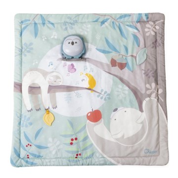 Chicco - Kocyk dziecięcy do zabawy 2w1 3xAAA sówka