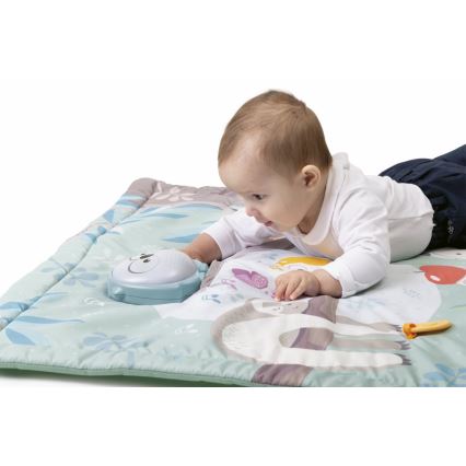 Chicco - Kocyk dziecięcy do zabawy 2w1 3xAAA sówka